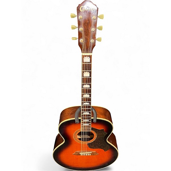 Used 2000 Crafter Guitars SJ270 Vintage Sunburst Acoustic Guitar