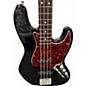 Used 2006 Fender Deluxe Active Jazz Bass Black Electric Bass Guitar