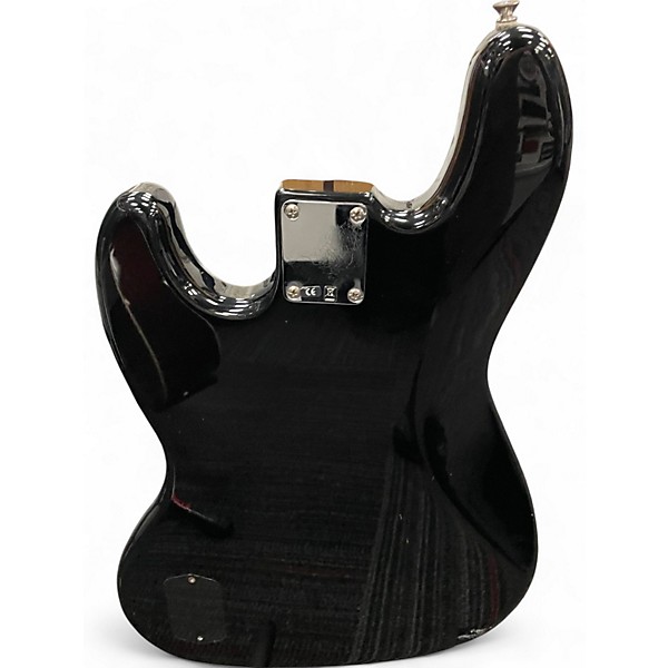 Used 2006 Fender Deluxe Active Jazz Bass Black Electric Bass Guitar