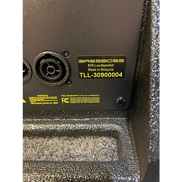 Used BASSBOSS SV9 Powered Speaker