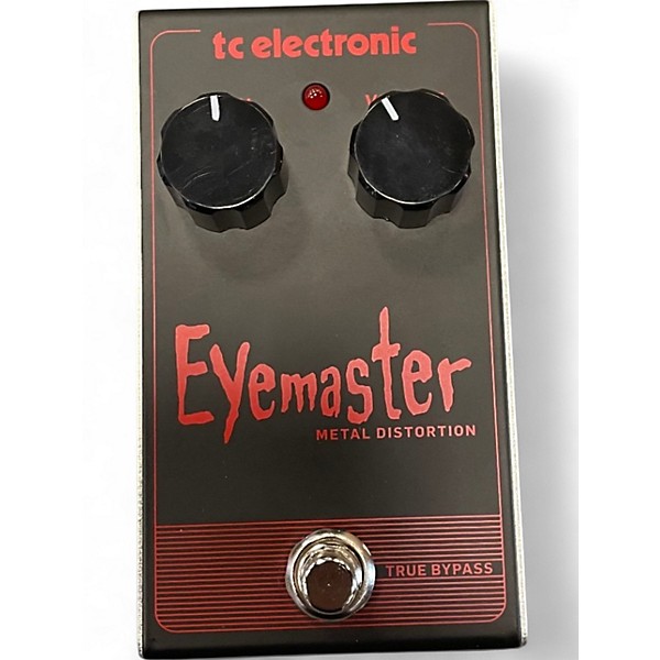 Used TC Electronic Eyemaster Metal Distortion Effect Pedal