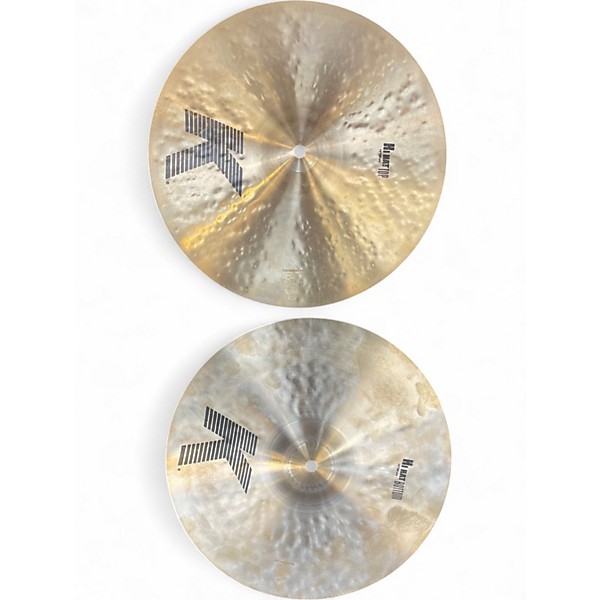 Used Zildjian 14in K Custom Dark Hi Hat Pair Cymbal