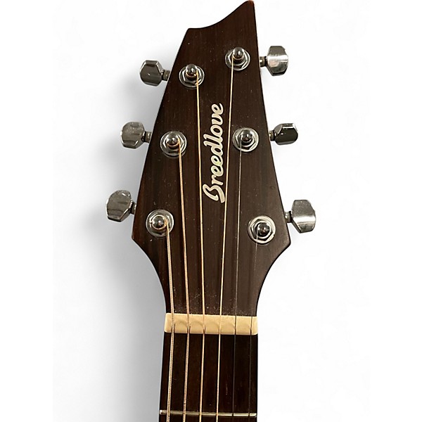 Used Breedlove Discovery Concert 2 Tone Sunburst Acoustic Guitar