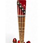 Used Tribe  SF4 Headless Metallica Red Electric Bass Guitar