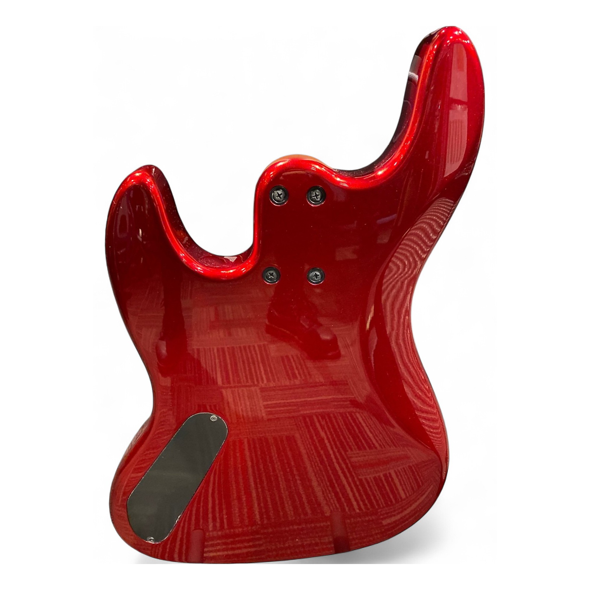 Used Tribe SF4 Headless Metallica Red Electric Bass Guitar
