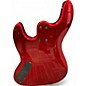 Used Tribe  SF4 Headless Metallica Red Electric Bass Guitar