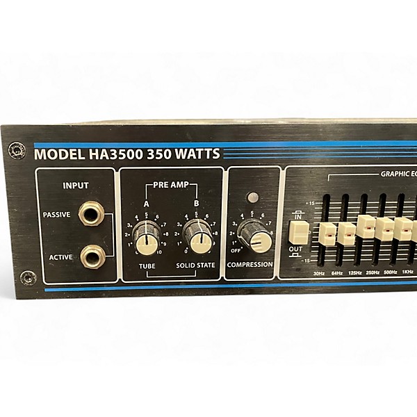 Used Hartke HA3500 Bass Amp Head