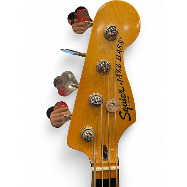 Used Squier Classic Vibe 1960S Jazz Bass Natural Electric Bass Guitar