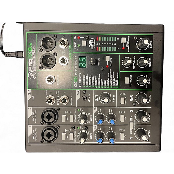 Used Mackie PROFX6 Powered Mixer
