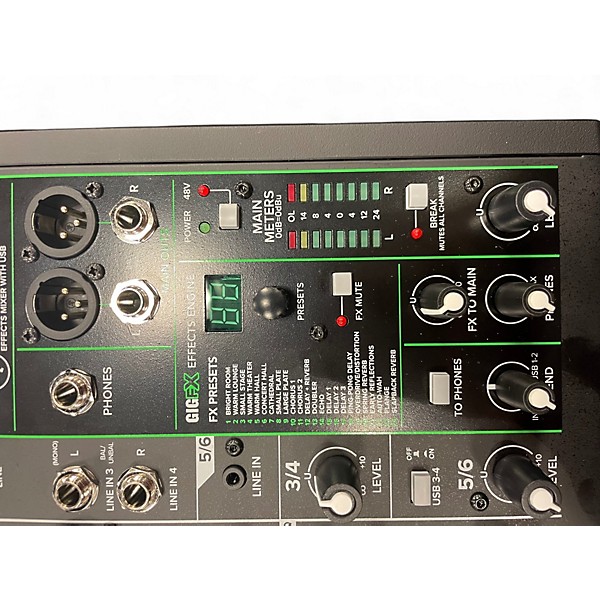 Used Mackie PROFX6 Powered Mixer