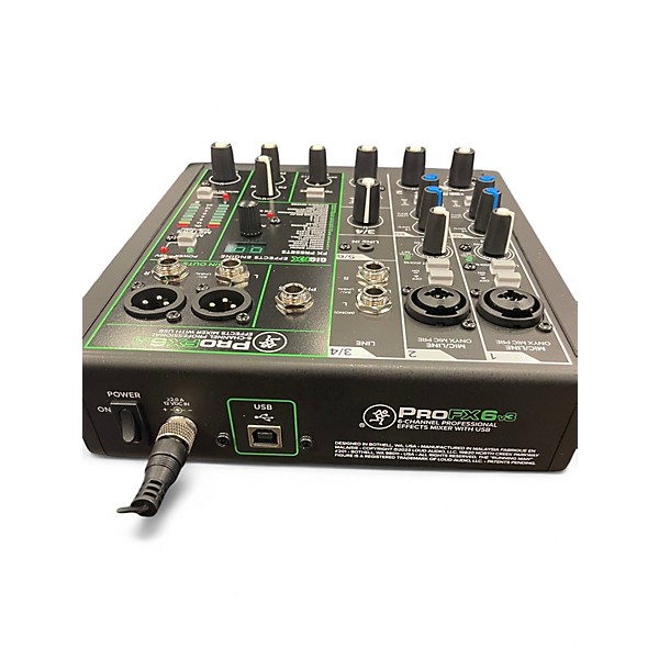 Used Mackie PROFX6 Powered Mixer