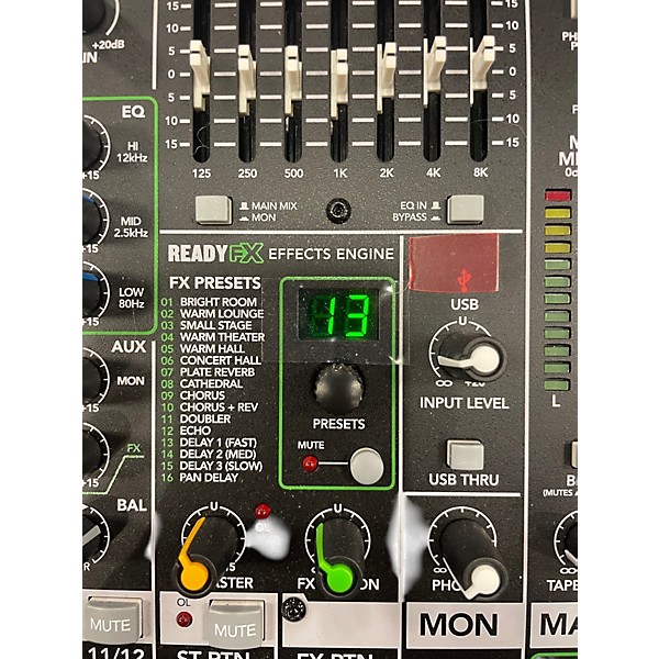 Used Mackie PROFX12 Unpowered Mixer