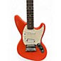 Used Fender Kurt Cobain Jag Stang Fiesta Red Solid Body Electric Guitar