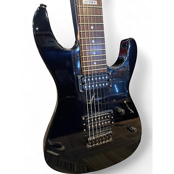 Used ESP LTD M107 Black Solid Body Electric Guitar