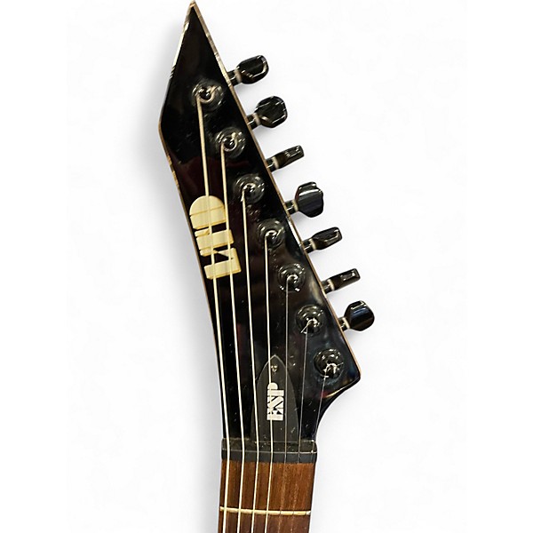 Used ESP LTD M107 Black Solid Body Electric Guitar
