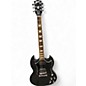 Used Gibson SG Standard Ebony Solid Body Electric Guitar thumbnail