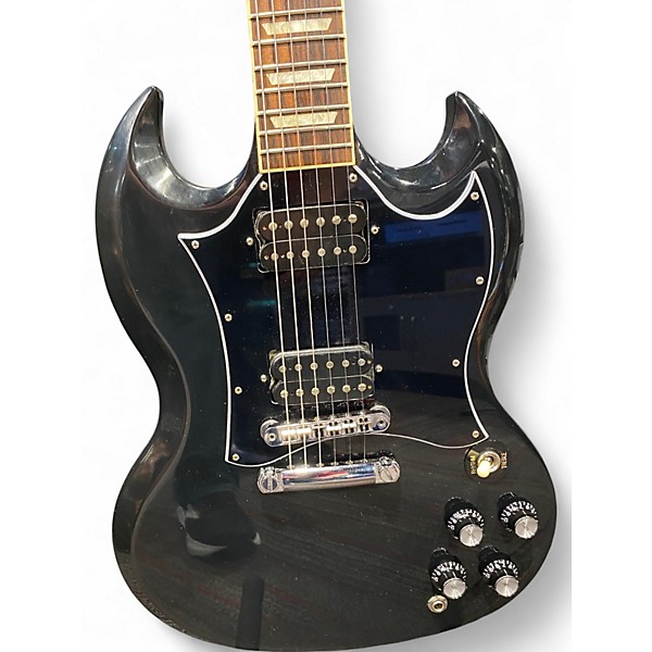 Used Gibson SG Standard Ebony Solid Body Electric Guitar
