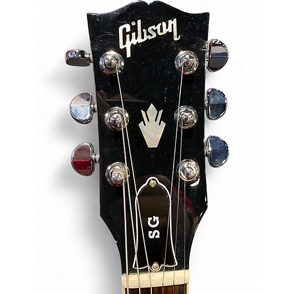 Used Gibson SG Standard Ebony Solid Body Electric Guitar