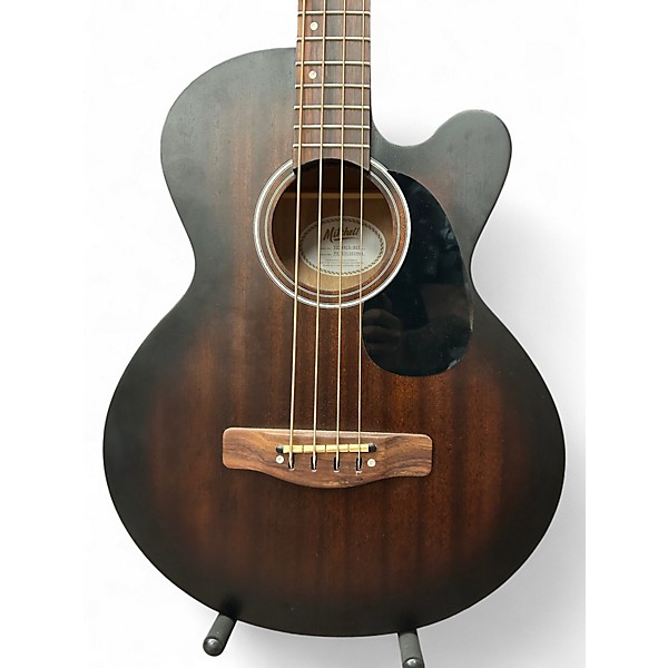 Used Mitchell t239bce Mahogany Acoustic Bass Guitar