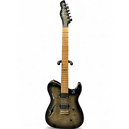 Used Chapman ML3 Pro Modern Semi Hollowbody Sage Burst Hollow Body Electric Guitar