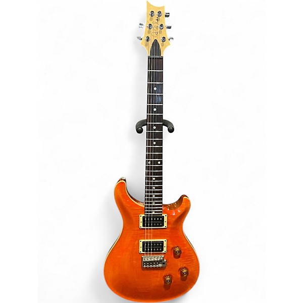 Used PRS CE24 Trans Orange Solid Body Electric Guitar