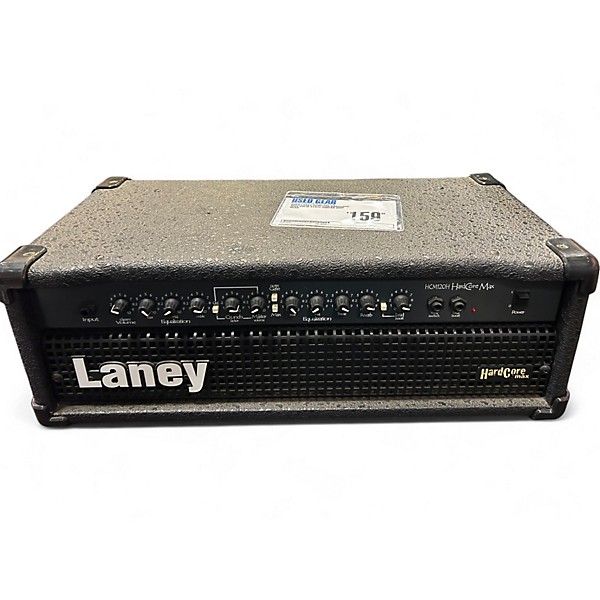 Used Laney HCM120H HARDCORE MAX Solid State Guitar Amp Head