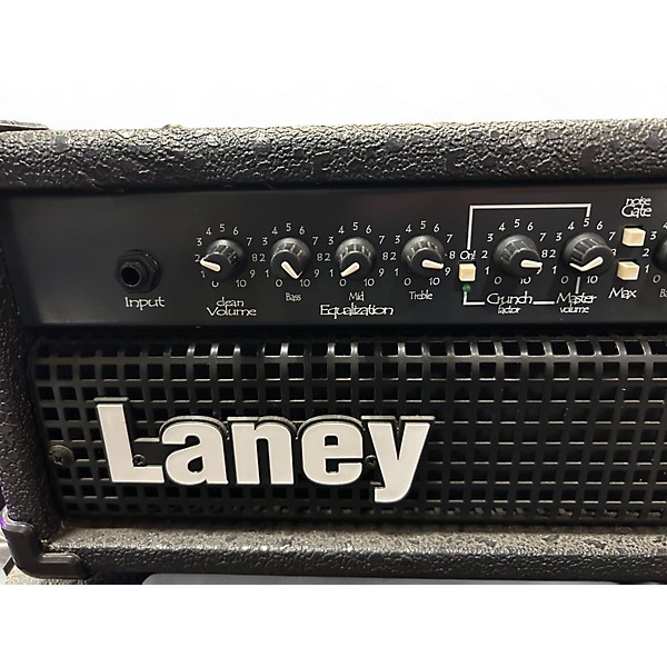 Used Laney HCM120H HARDCORE MAX Solid State Guitar Amp Head