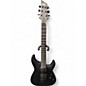 Used Schecter Guitar Research Research C-1 Platinum Blackout Satin Black Solid Body Electric Guitar thumbnail