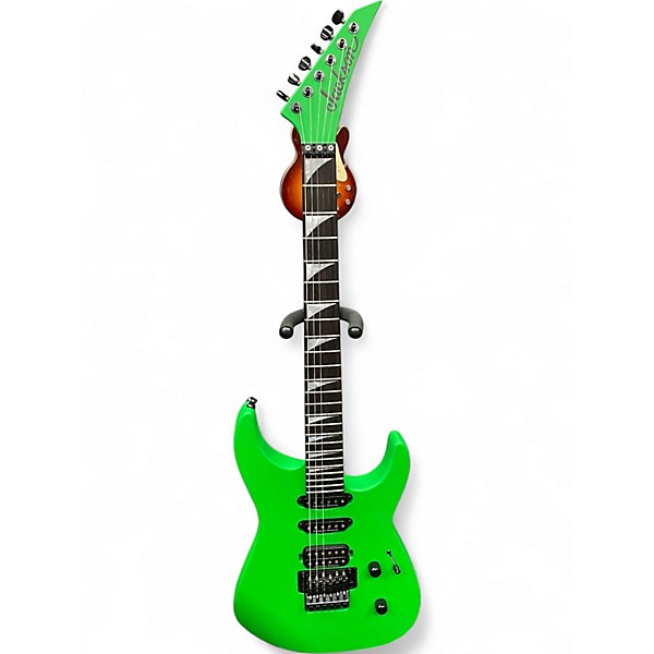 Used Jackson AMERICAN SERIES SOLOIST Green Solid Body Electric Guitar