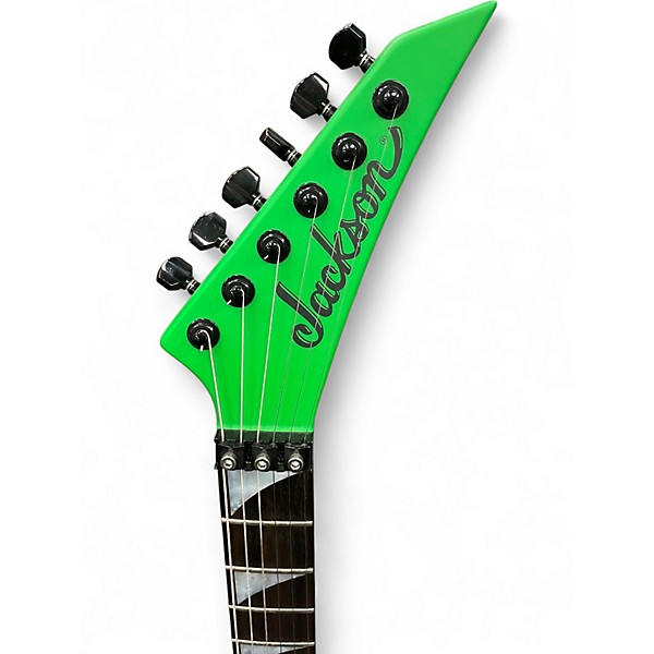 Used Jackson AMERICAN SERIES SOLOIST Green Solid Body Electric Guitar