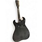 Vintage 1960s Silvertone St Style Black and White Solid Body Electric Guitar