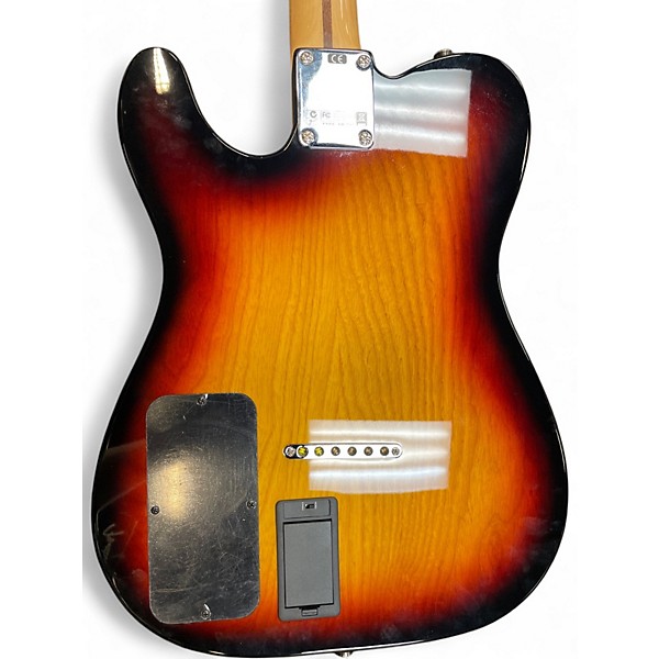 Used Fender Acoustasonic Player Telecaster Sunburst Acoustic Electric Guitar