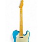 Used 2020 Fender American Professional II Telecaster MIAMI BLUE Solid Body Electric Guitar