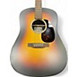 Used Martin DX2E 2 Tone Sunburst Acoustic Electric Guitar
