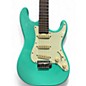 Used Schecter Guitar Research nick johnson traditional teal Solid Body Electric Guitar