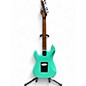 Used Schecter Guitar Research nick johnson traditional teal Solid Body Electric Guitar