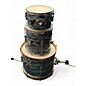 Used Ludwig 3 Piece Club Date BLUE OYSTER Drum Kit