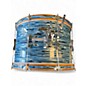 Used Ludwig 3 Piece Club Date BLUE OYSTER Drum Kit