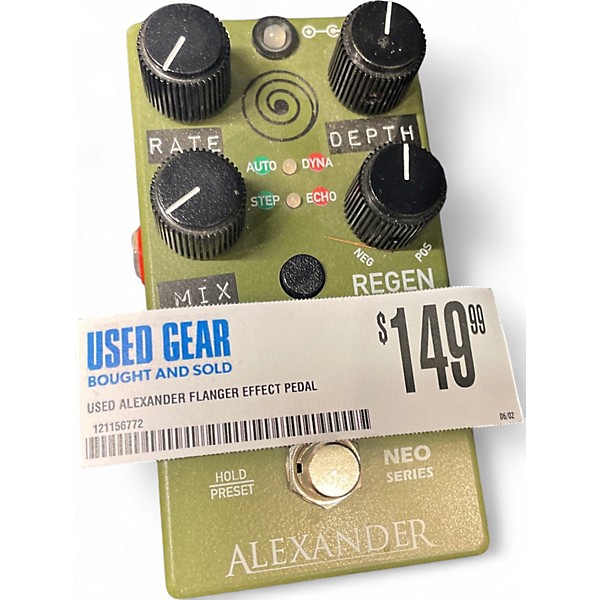 Used Alexander FLANGER Effect Pedal