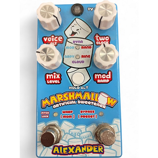 Used Alexander MARSHMELLOW Effect Pedal