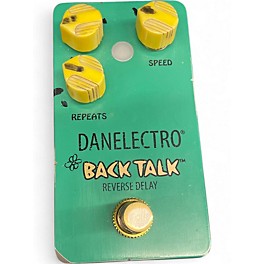 Used Danelectro Back Talk Reverse Delay Effect Pedal