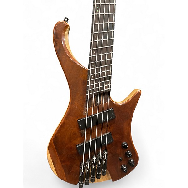 Used Ibanez EHB1265MS Natural Mocha Electric Bass Guitar