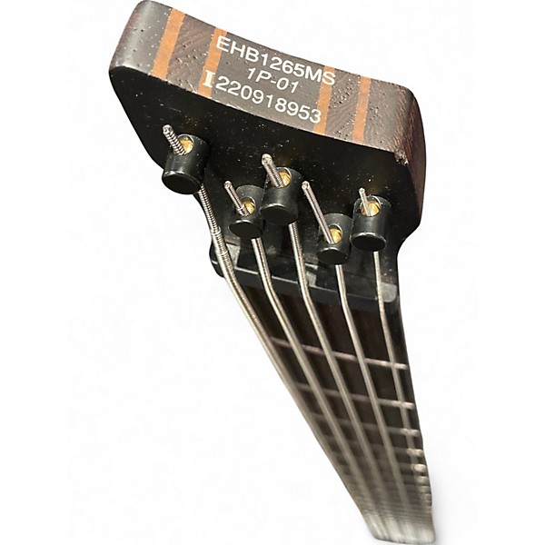 Used Ibanez EHB1265MS Natural Mocha Electric Bass Guitar
