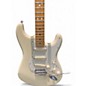 Used Fender American Standard Stratocaster Olympic White Solid Body Electric Guitar