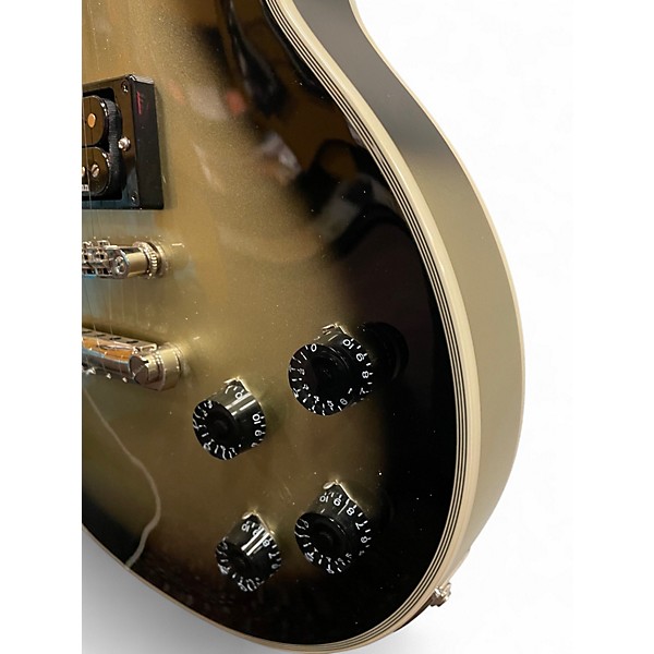 Used 2022 Epiphone ADAM JONES LES PAUL CUSTOM Silverburst Solid Body Electric Guitar