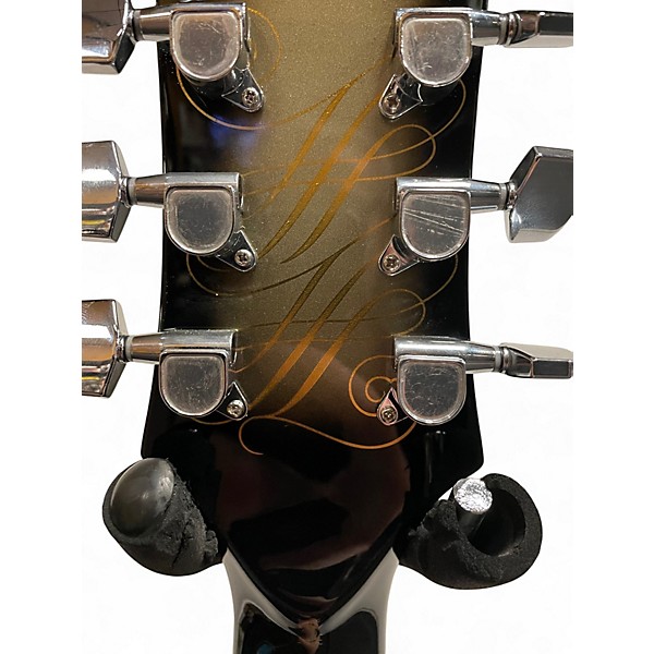 Used 2022 Epiphone ADAM JONES LES PAUL CUSTOM Silverburst Solid Body Electric Guitar