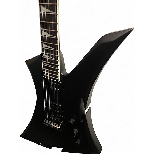 Used 2024 Jackson KING KELLY KE Satin Black Solid Body Electric Guitar