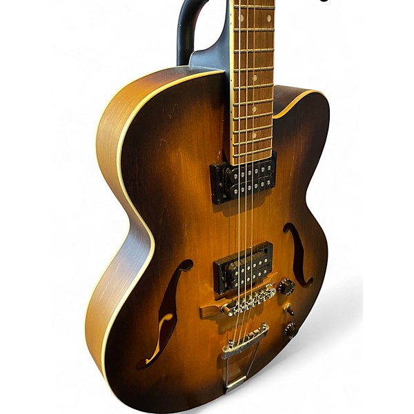 Used Ibanez AF55TF Tobacco Hollow Body Electric Guitar