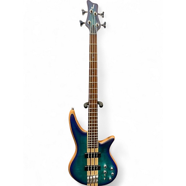 Used Jackson PRO SERIES SPECTRA SBFM IV CHLORINE BURST Electric Bass Guitar