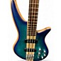 Used Jackson PRO SERIES SPECTRA SBFM IV CHLORINE BURST Electric Bass Guitar